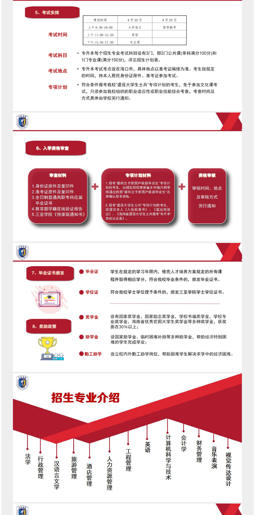 2023年三亞學(xué)院高職（?？疲┥究普猩喺鹿迹?圖4)